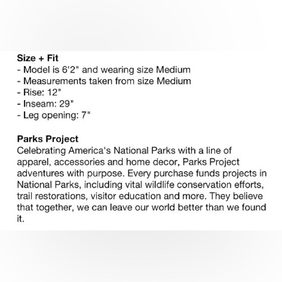 UO Parks Project Fleece Joggers - Picture 9 of 12